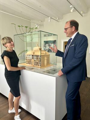 Bild vergr&ouml;&szlig;ern: Modell Jacobson-Tempel