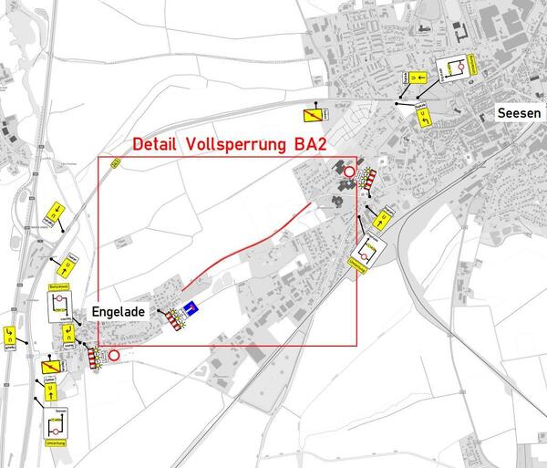 Bild vergr&ouml;&szlig;ern: Baustelle Engelader Stra&szlig;e_April25