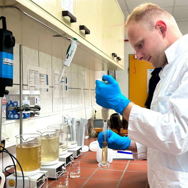 Bild vergr&ouml;&szlig;ern: Mathis Lehnhof, Fachkraft Abwassertechnik