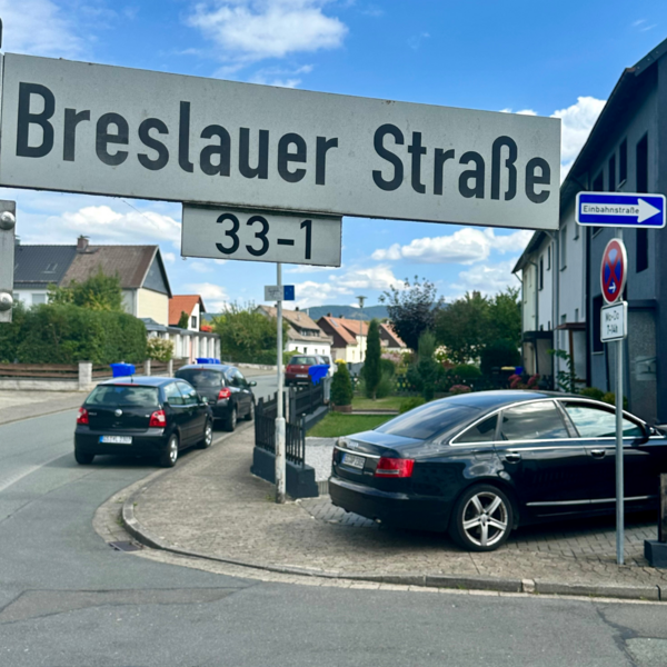 Bild vergr&ouml;&szlig;ern: Einbahnstra&szlig;enregelung Breslauer Stra&szlig;e2