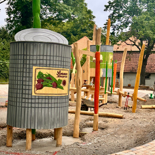 Bild vergr&ouml;&szlig;ern: Spielplatz Museum Baufortschritte (3)