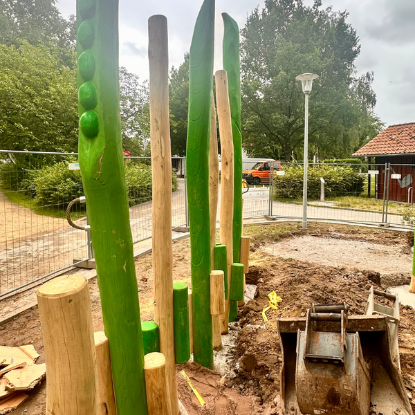 Bild vergr&ouml;&szlig;ern: Spielplatz Museum Baufortschritte (5)