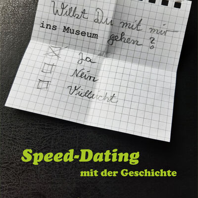 2026_10_25 Speeddating im Museum Poster