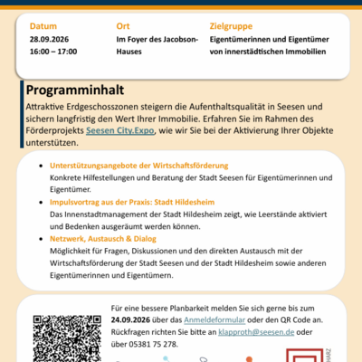 Flyer Veranstaltung