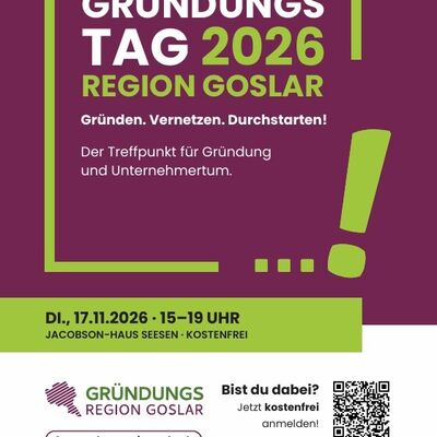 Flyer Gr&uuml;ndungstag
